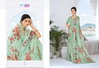 Jhanki By Vipul Organza Cruss Saree Best Wholesale Shop In Surat